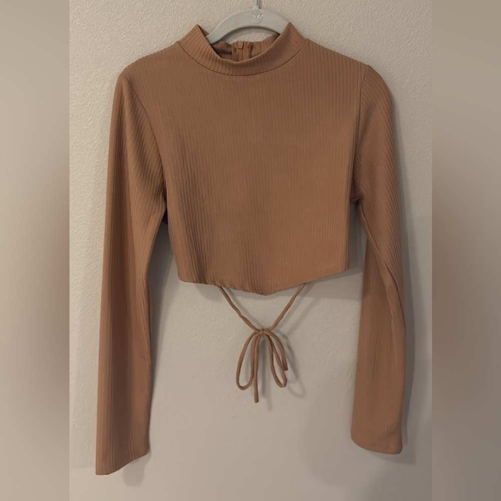 Light Pink Women’s Crop Top